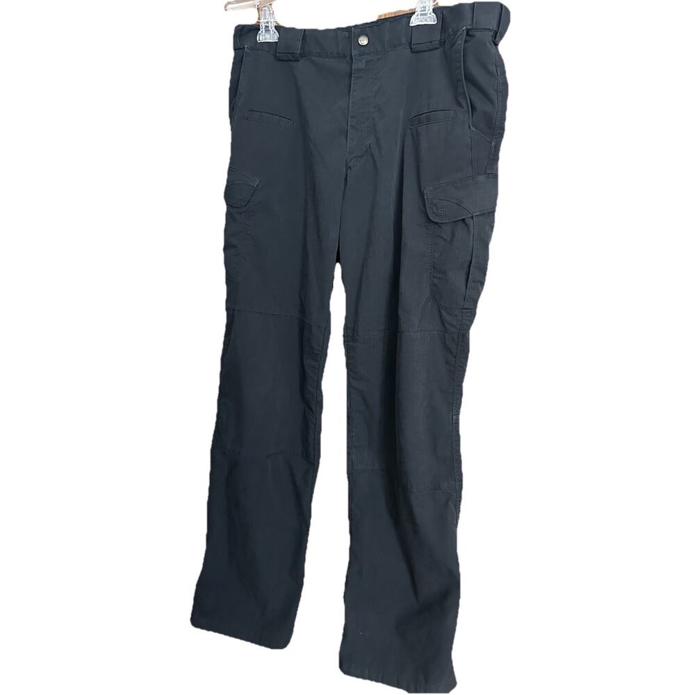 5.11 Tactical Stryke Pants Men's Sz 38X34 Black Cargo Flex-tac Ripstop Military